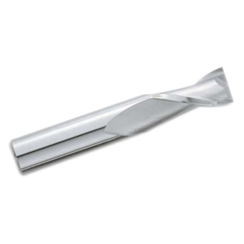 GARR Tool™ 220M Standard Length Carbide End Mill, 2 Flute Square End, 9/64 in x 2 in, Bright